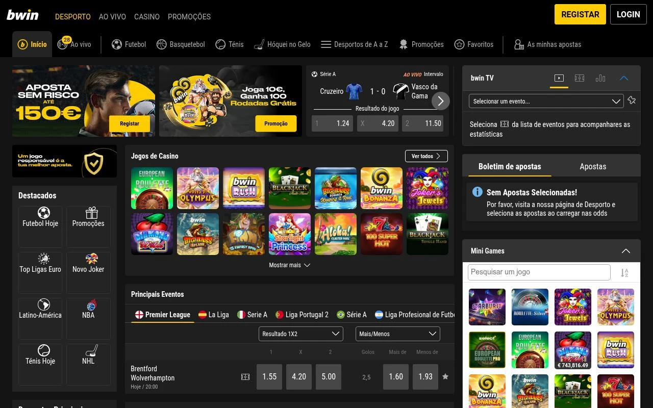 Bwin - Referência Global em Apostas