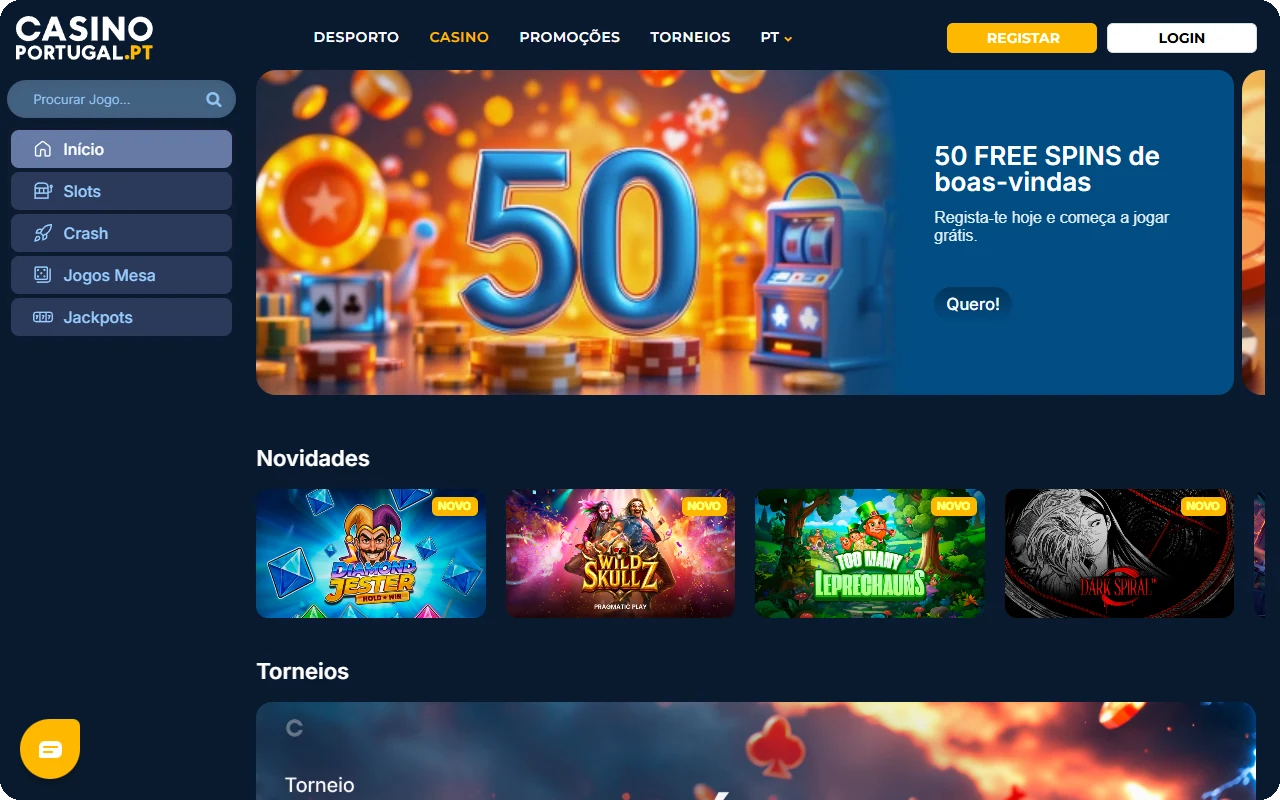 Casino Portugal - Bónus Sem Depósito